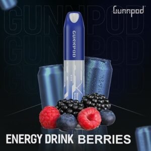 GUNNPOD LUME ENERGY DRINK BERRIES – 5000 PUFFS