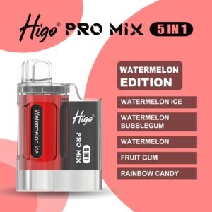 Higo PRO MIX 5 IN 1 – WATERMELON EDITION – 6000 PUFFS
