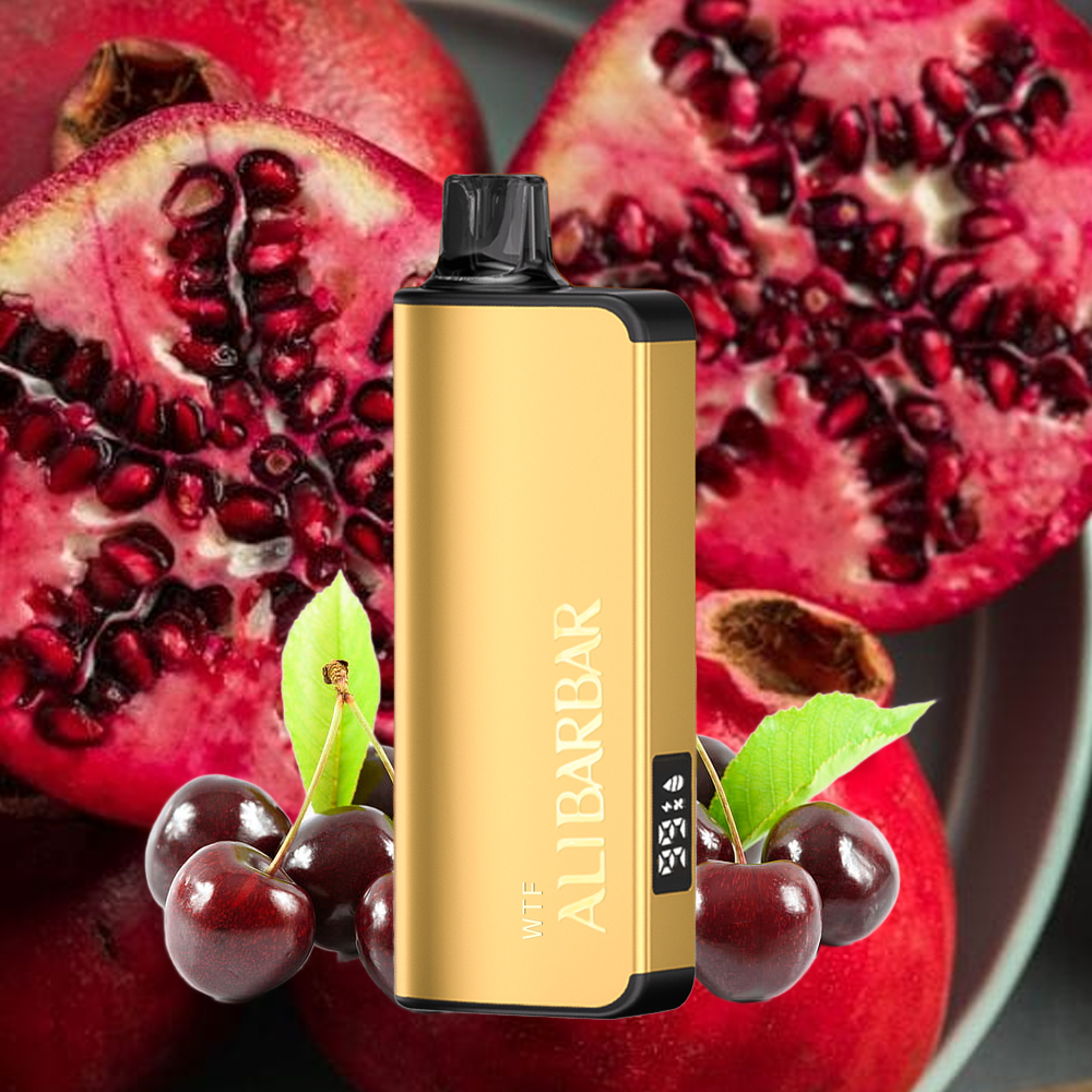 ALIBARBAR INGOT BlackBerry Pomo Cherry-9000 puffs