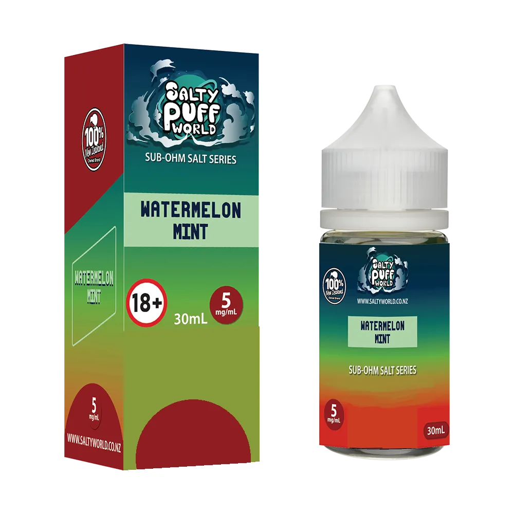 Watermelon Mint - Sub-Ohm Nicotine Salt E-liquid