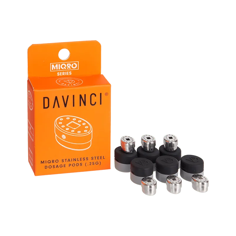 Davinci MIQRO Stainless Steel Dosing Pods