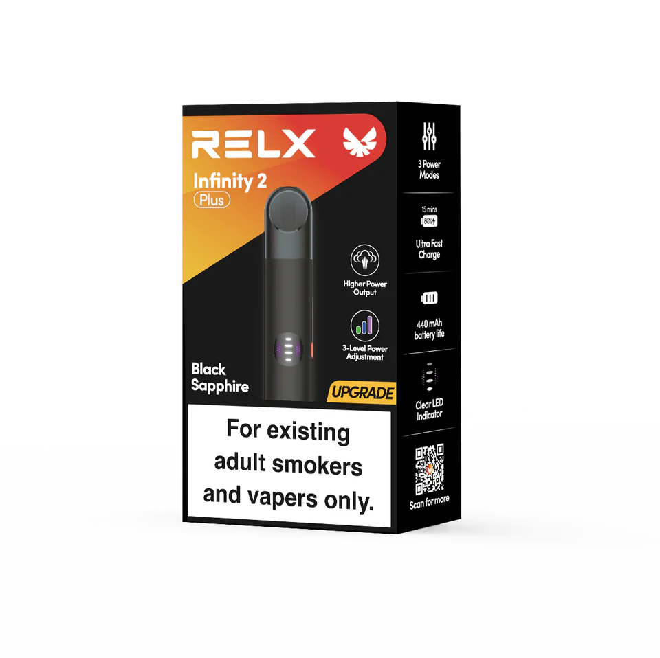 RELX Infinity2 Plus Device Black Sapphire