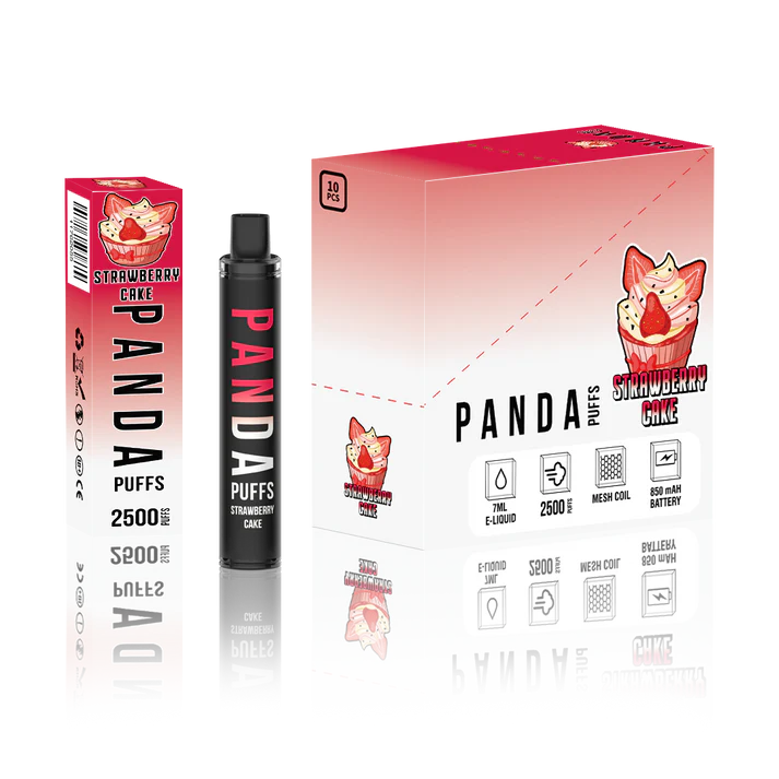 PANDA STRAWBERRY CAKE β 2500 PUFFS